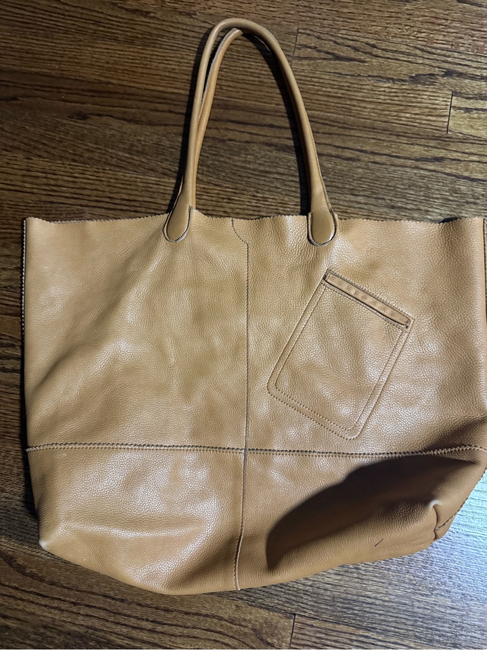 HOBO Tan Leather Tote Bag